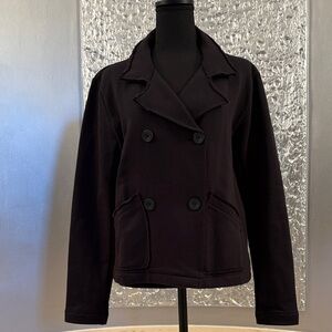 NWT Splendid Women's Dark Double-Breasted Pea Coat, size S